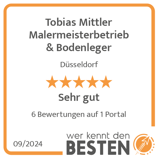 Tobias Mittler Malermeisterbetrieb & Bodenleger in Düsseldorf - Logo