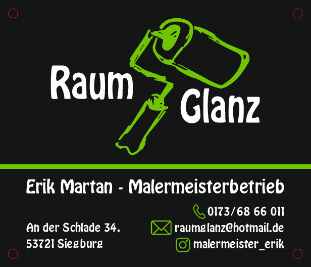 RaumGlanz Malermeisterbetrieb in Siegburg - Logo