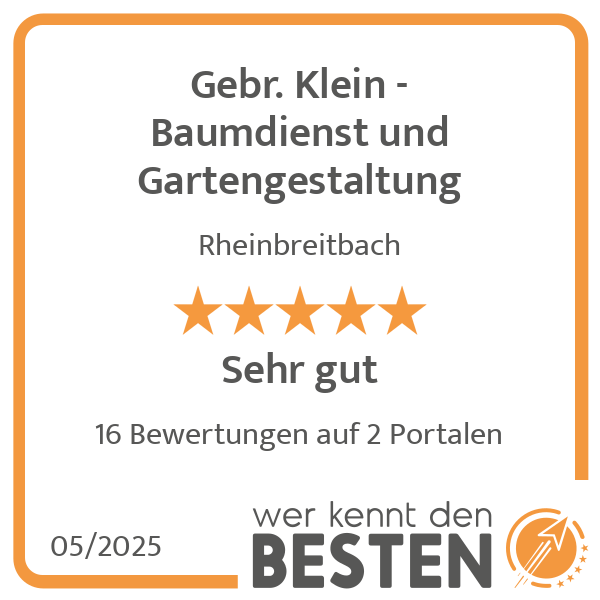 Gebr. Klein - Baumdienst und Gartengestaltung in Rheinbreitbach - Logo