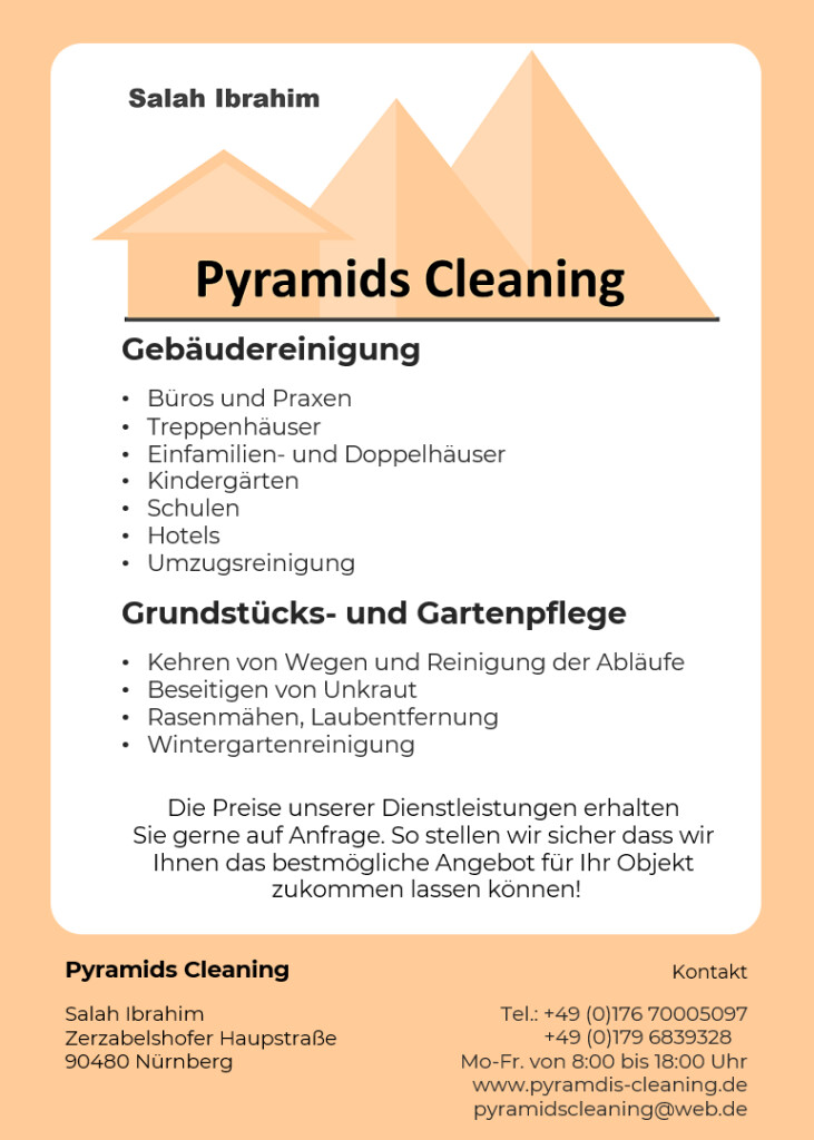 Pyramids Cleaning in Nürnberg - Logo