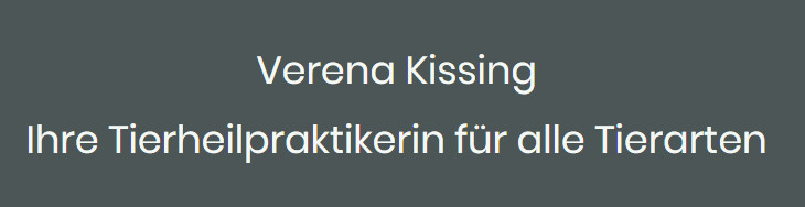 Tierheilpraxis Kissing in Kroppach - Logo
