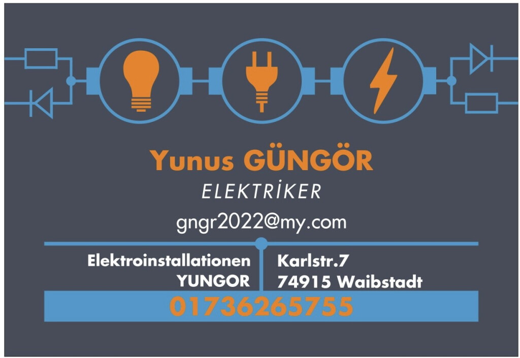 Elektroinstallationen YUNGOR in Waibstadt - Logo