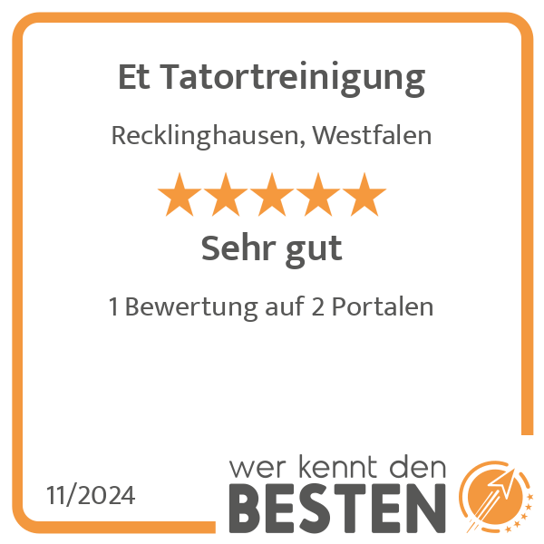 Et Tatortreinigung in Recklinghausen - Logo