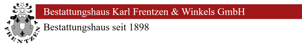 Bestattungshaus Karl Frentzen & Winkels GmbH in Mönchengladbach - Logo