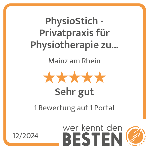 PhysioStich - Privatpraxis für Physiotherapie zu Hause in Mainz - Logo