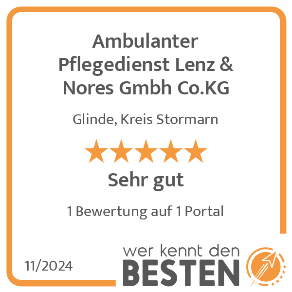 Ambulanter Pflegedienst Lenz & Nores Gmbh Co.KG in Glinde Kreis Stormarn - Logo