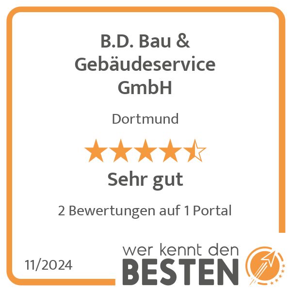 B.D. Bau & Gebäudeservice GmbH in Dortmund - Logo