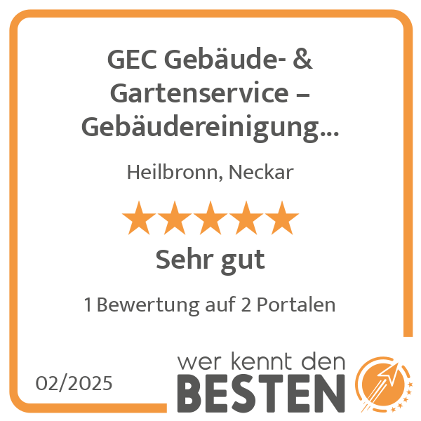 GEC Gebäude- & Gartenservice – Gebäudereinigung Heilbronn in Heilbronn am Neckar - Logo