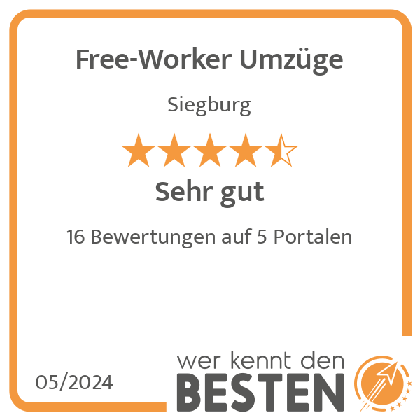 Free-Worker Umzüge in Siegburg - Logo