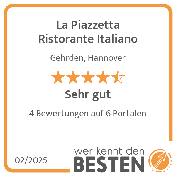 La Piazzetta Ristorante Italiano in Gehrden bei Hannover - Logo