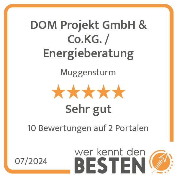 DOM Projekt GmbH & Co.KG. / Energieberatung in Muggensturm - Logo