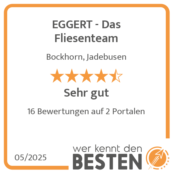 EGGERT - Das Fliesenteam in Bockhorn am Jadebusen - Logo