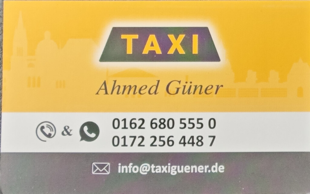Taxiunternehmen Ahmed Güner in Aachen - Logo