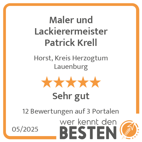Maler und Lackierermeister Patrick Krell in Horst Kreis Herzogtum Lauenburg - Logo