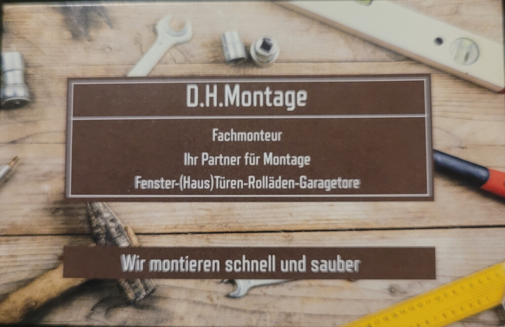 D H Montage in Dassel - Logo