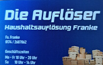 Die Auflöser Haushaltsaufloesung Franke (R)