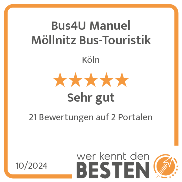 Bus4U Manuel Möllnitz Bus-Touristik in Köln - Logo