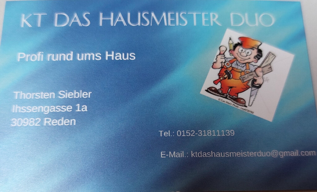 KT Das Hausmeisterduo in Pattensen - Logo