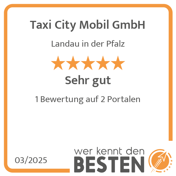 Taxi City Mobil GmbH in Landau in der Pfalz - Logo