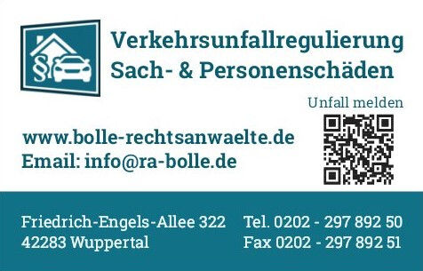 Bolle Rechtsanwälte - Rechtsanwalt & Fachanwalt in Wuppertal - Logo