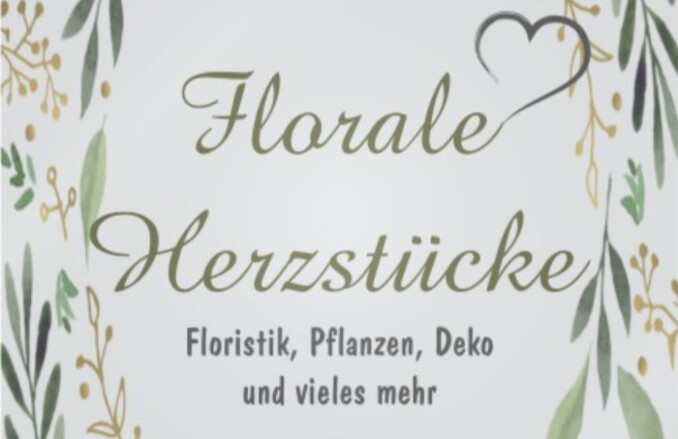 Florale Herzstücke in Andernach - Logo