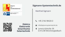 Elektro Sigmann-Systemtechnik Mönchengladbach