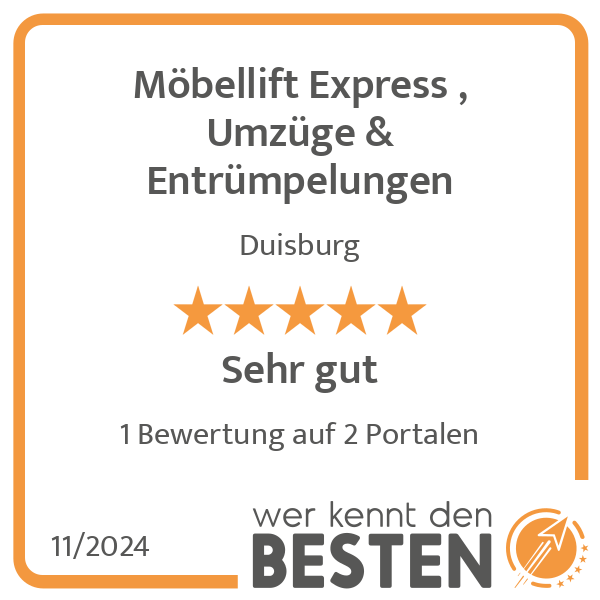 Möbellift Express , Umzüge & Entrümpelungen in Duisburg - Logo