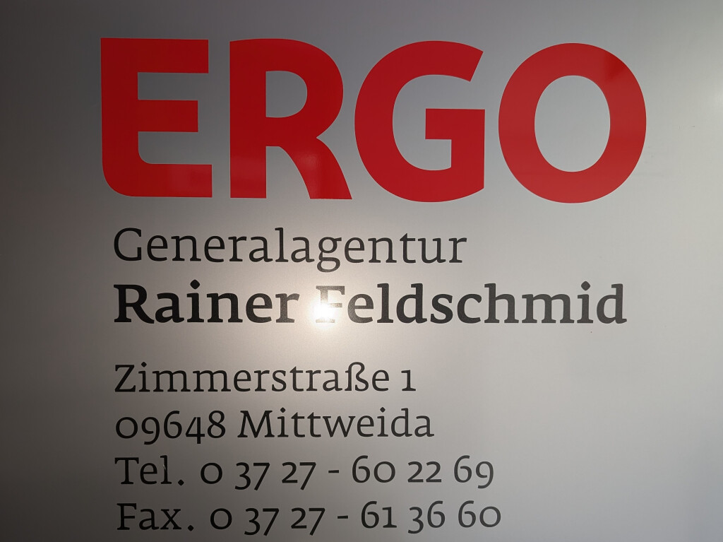 ERGO Versicherung Rainer Feldschmid in Mittweida - Logo