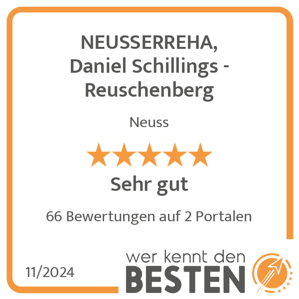 NEUSSERREHA, Daniel Schillings - Reuschenberg in Neuss - Logo