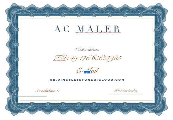 AC Maler in Homburg an der Saar - Logo