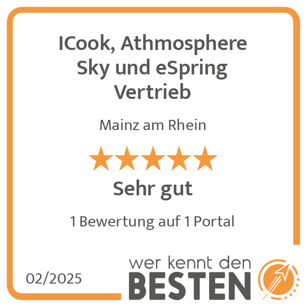 ICook, Athmosphere Sky und eSpring, Avon- und Amwayprodukte Vertrieb in Mainz - Logo