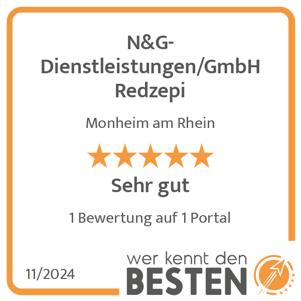 N&G-Dienstleistungen/GmbH Redzepi in Monheim am Rhein - Logo