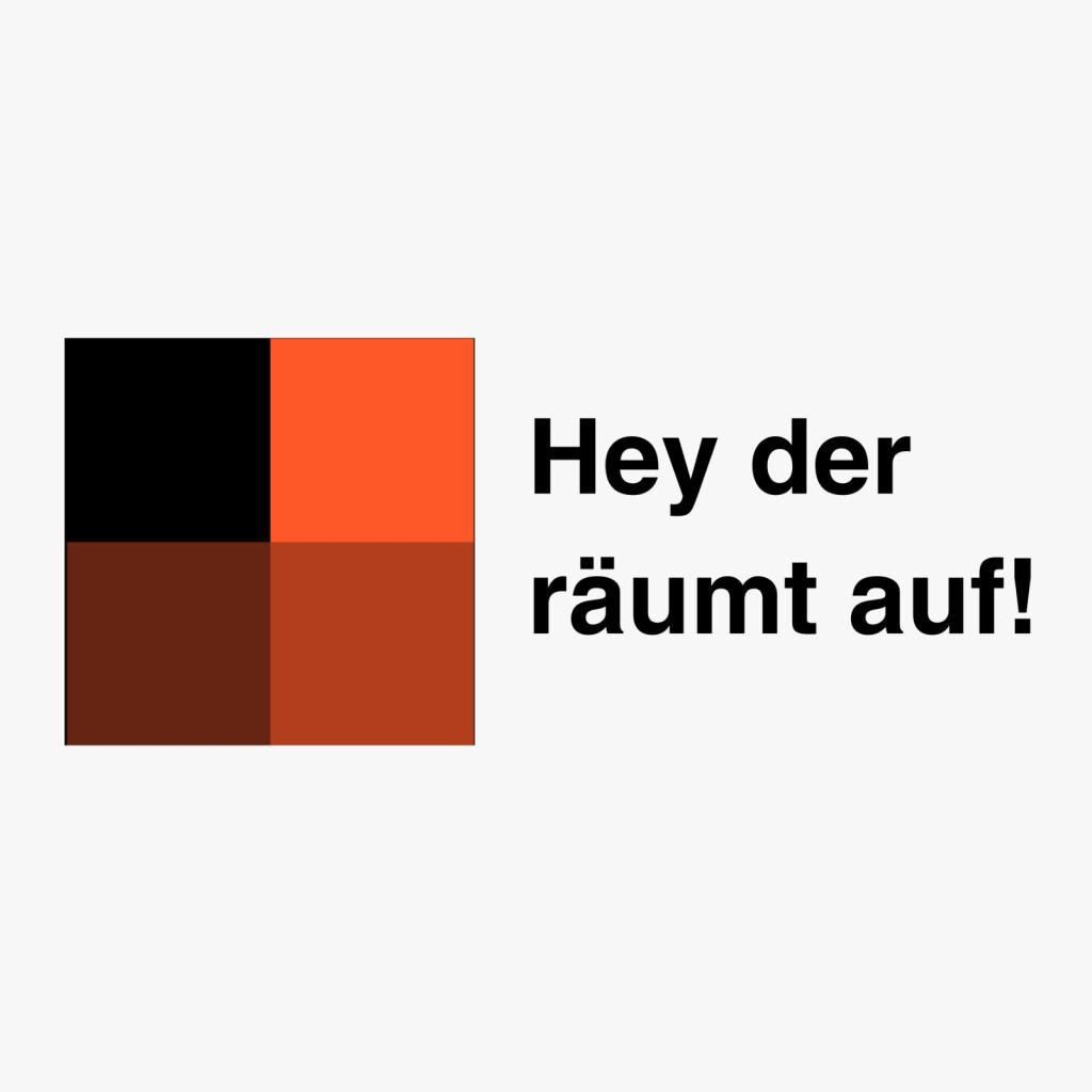 Hey der räumt auf! in Hannover - Logo