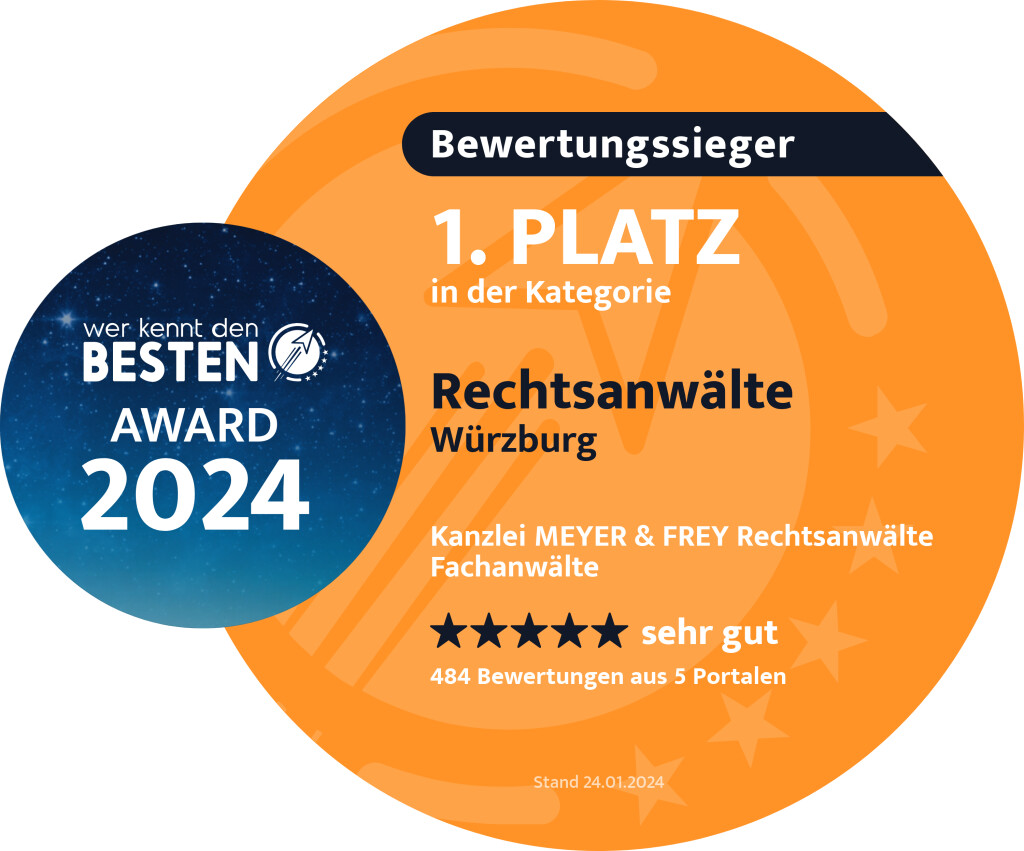 Kanzlei MEYER & FREY Rechtsanwälte Fachanwälte in Würzburg - Logo