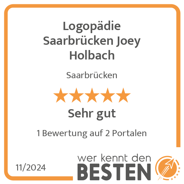 Logopädie Saarbrücken Joey Holbach in Saarbrücken - Logo