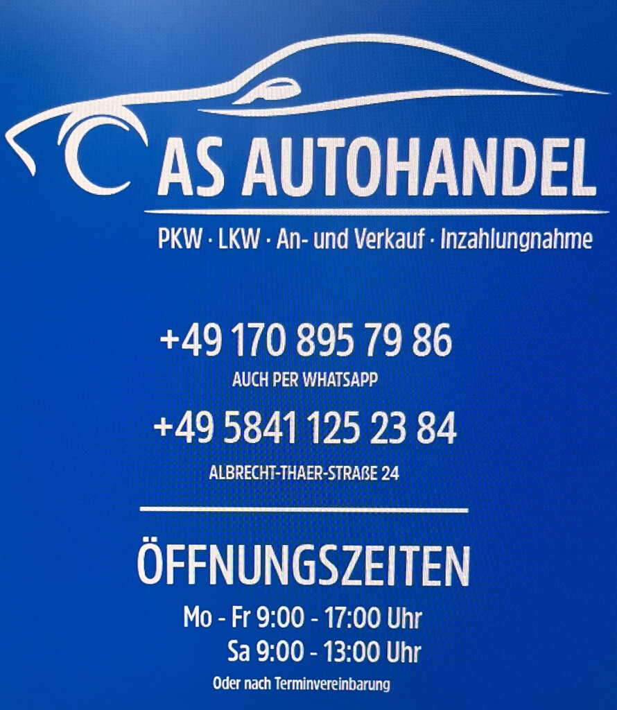 AS Autohandel in Lüchow im Wendland - Logo