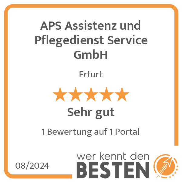 APS Assistenz und Pflegedienst Service GmbH in Erfurt - Logo