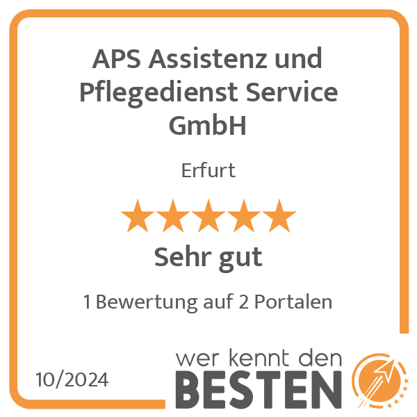 APS Assistenz und Pflegedienst Service GmbH in Erfurt - Logo