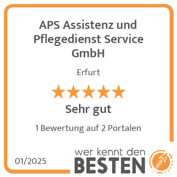 APS Assistenz und Pflegedienst Service GmbH in Erfurt - Logo