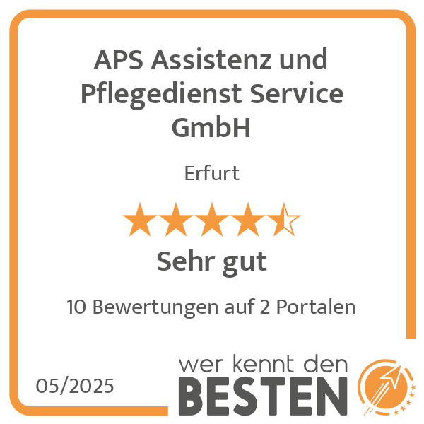APS Assistenz und Pflegedienst Service GmbH in Erfurt - Logo