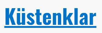 Küstenklar in Neustadt in Holstein - Logo