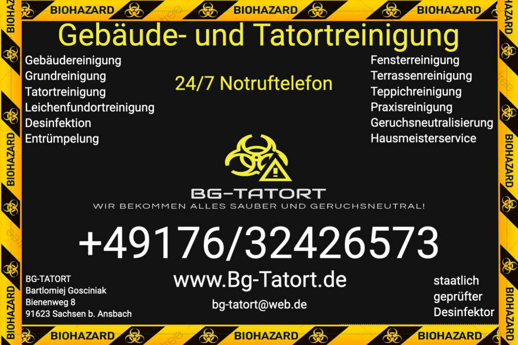 BG-TATORT.DE in Sachsen bei Ansbach - Logo