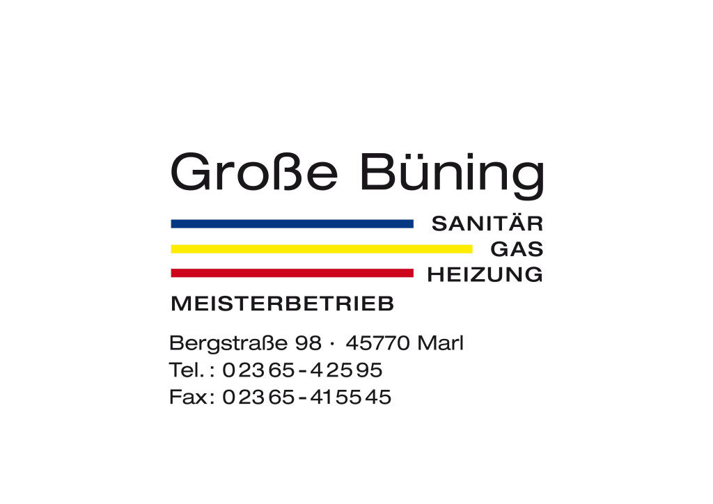 Große Büning Sanitär-Gas-Heizung in Marl - Logo