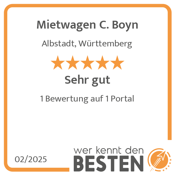 Mietwagen C. Boyn in Albstadt - Logo