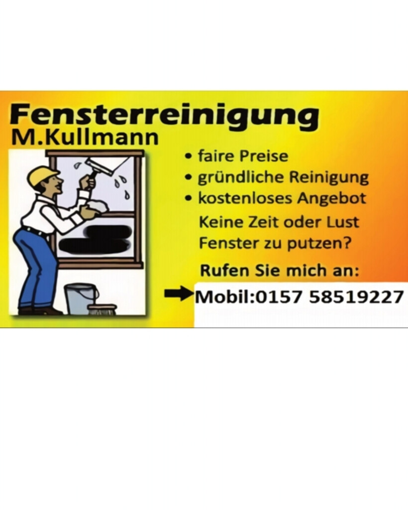 Fensterreinigung M.Kullmann in Saarbrücken - Logo