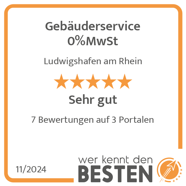 Gebäuderservice 0%MwSt in Ludwigshafen am Rhein - Logo