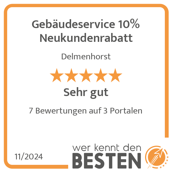 Gebäudeservice 10% Neukundenrabatt in Delmenhorst - Logo