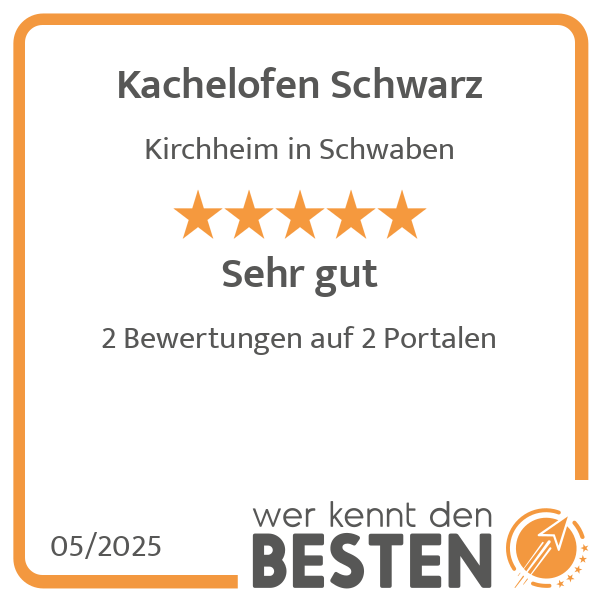 Kachelofen Schwarz in Kirchheim in Schwaben - Logo