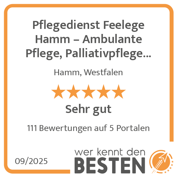 Pflegedienst Feelege Hamm – Ambulante Pflege, Palliativpflege & Hauswirtschaft in Hamm in Westfalen - Logo