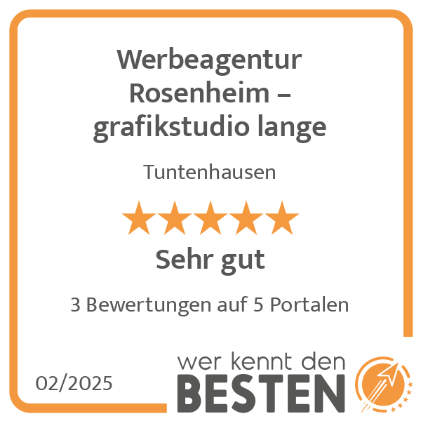 Werbeagentur Rosenheim – grafikstudio lange in Tuntenhausen - Logo